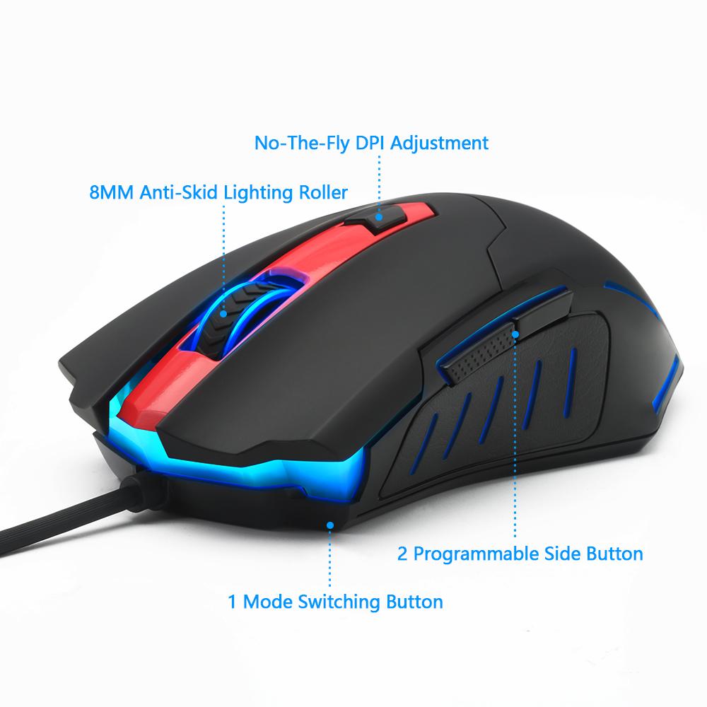 High-Performance 7200DPI Gaming Mouse