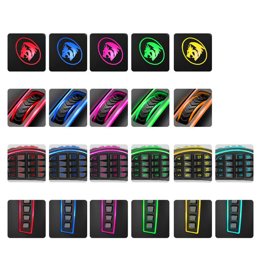 Ergonomic 16400 DPI Programmable USB Gaming Mouse