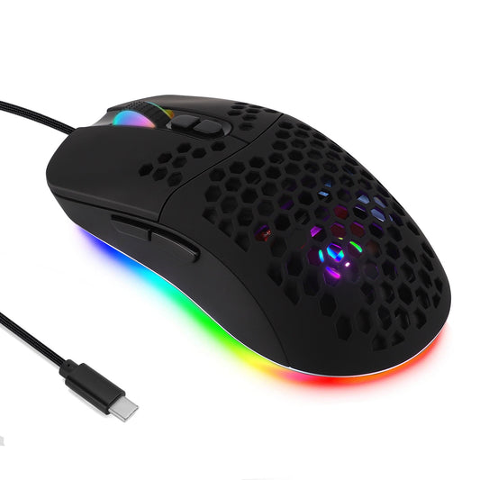 USB-C Luminous RGB Gaming Mouse