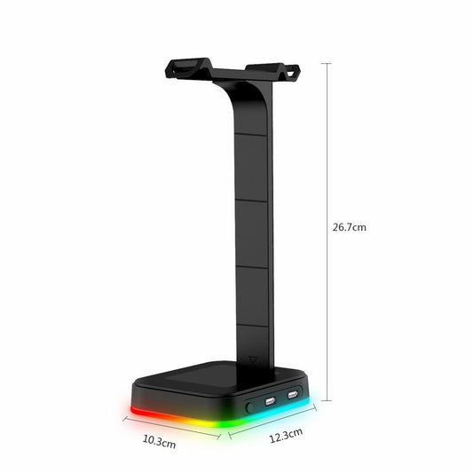 RGB Earphone Holder - Luminous E-Sports Headphone Stand