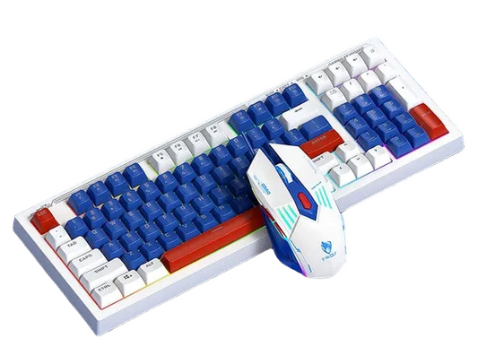 Mechanical Gaming Keyboard and Mouse Set - Wired
