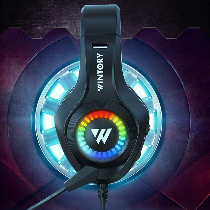 Wired E-Sports Luminous Gaming Headphones