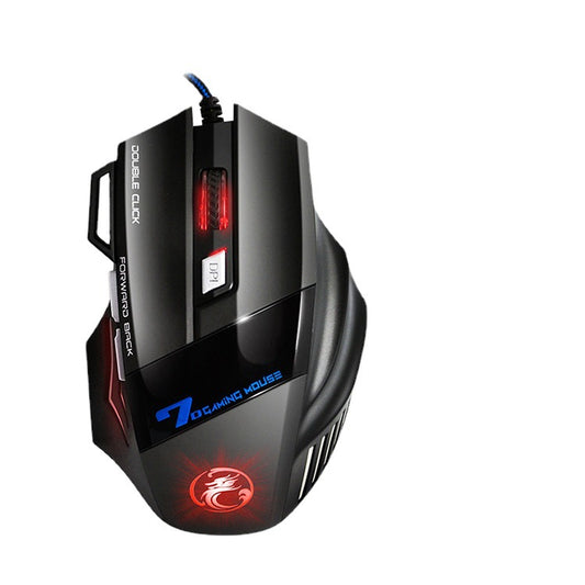 Wired Gaming Keyboard and Mouse Set - Rainbow Backlit