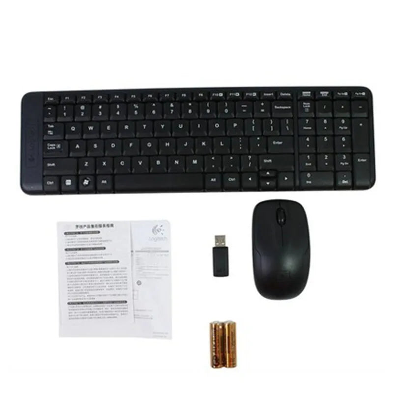 Wireless Keyboard And Mouse Gaming Combo For Laptop Ergonomic Waterproof