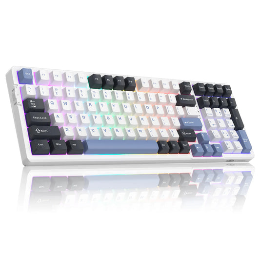 Wireless Mechanical Keyboard - Tri-Mode RGB Gaming Keyboard