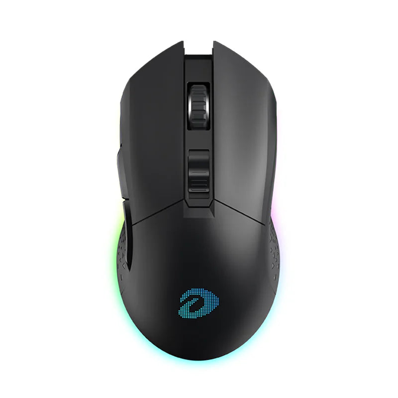 Dual Mode RGB Gaming Mouse 2.4G Wireless and Wired with 930mAh Battery and Macro