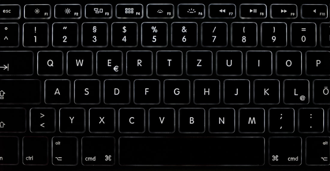black computer keyboard
