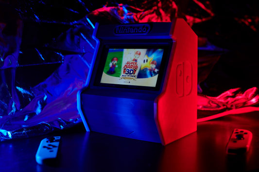 a video game sitting on top of a table