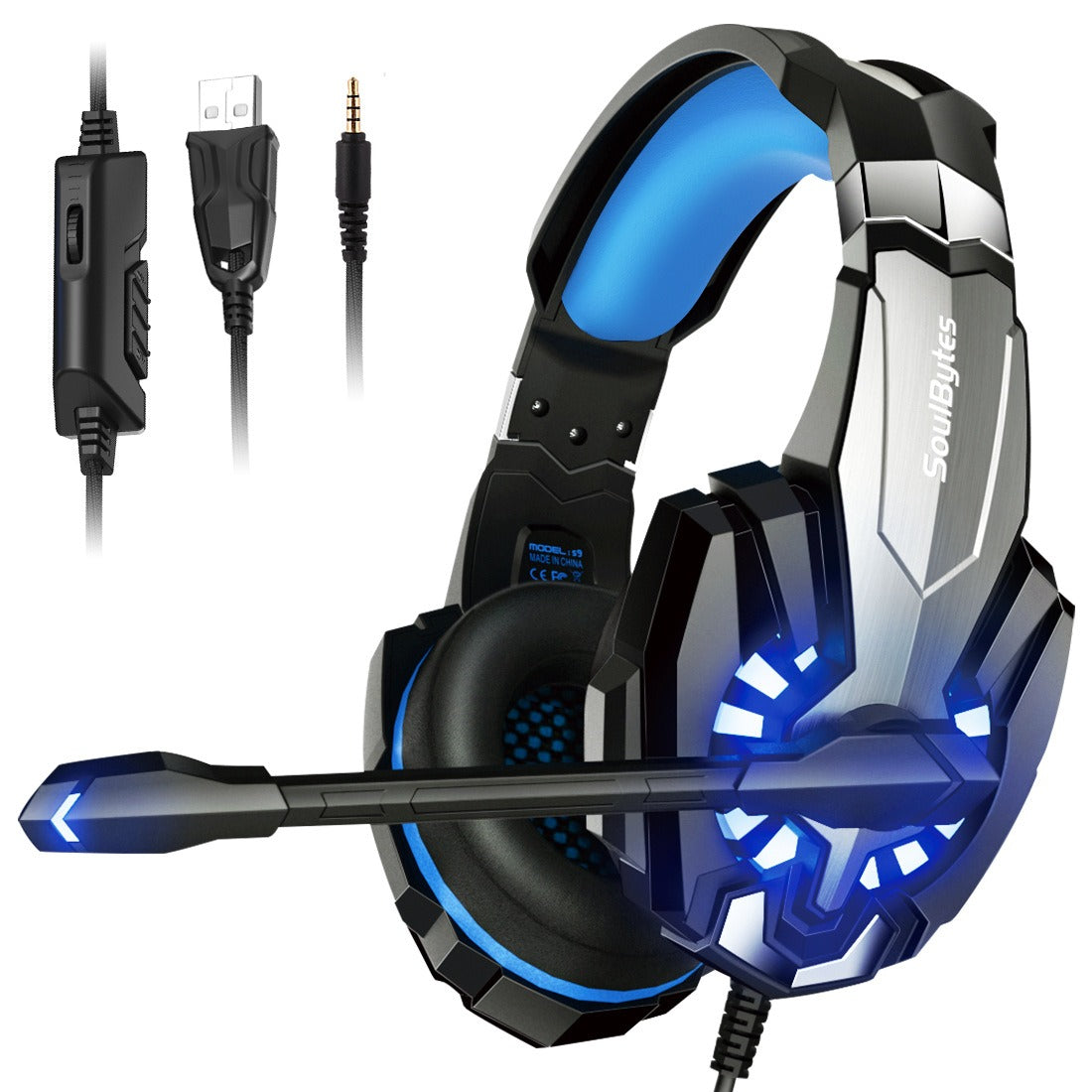 Head Mounted Gaming Earphones - Wired