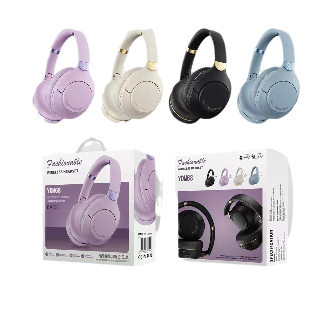 Wireless Bluetooth Headset with Heavy Bass