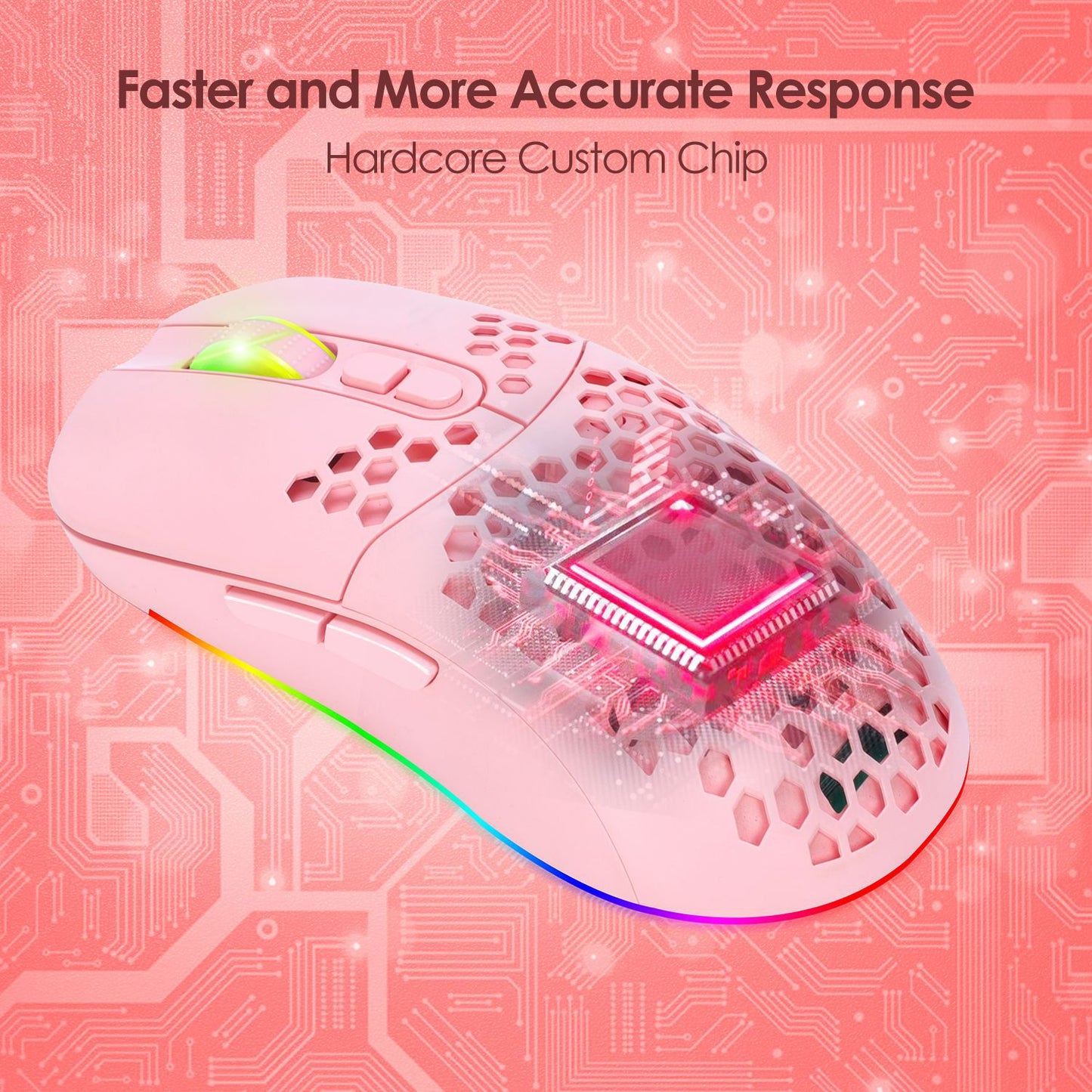 Wireless Mesh Bluetooth Mouse