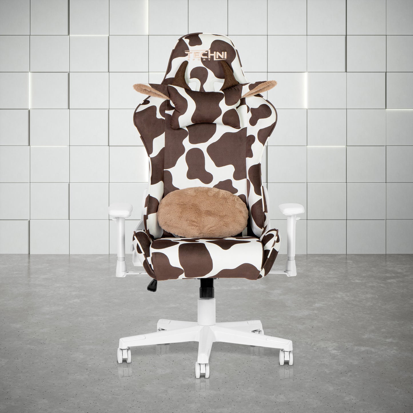 Brown COW Series Gaming Chair