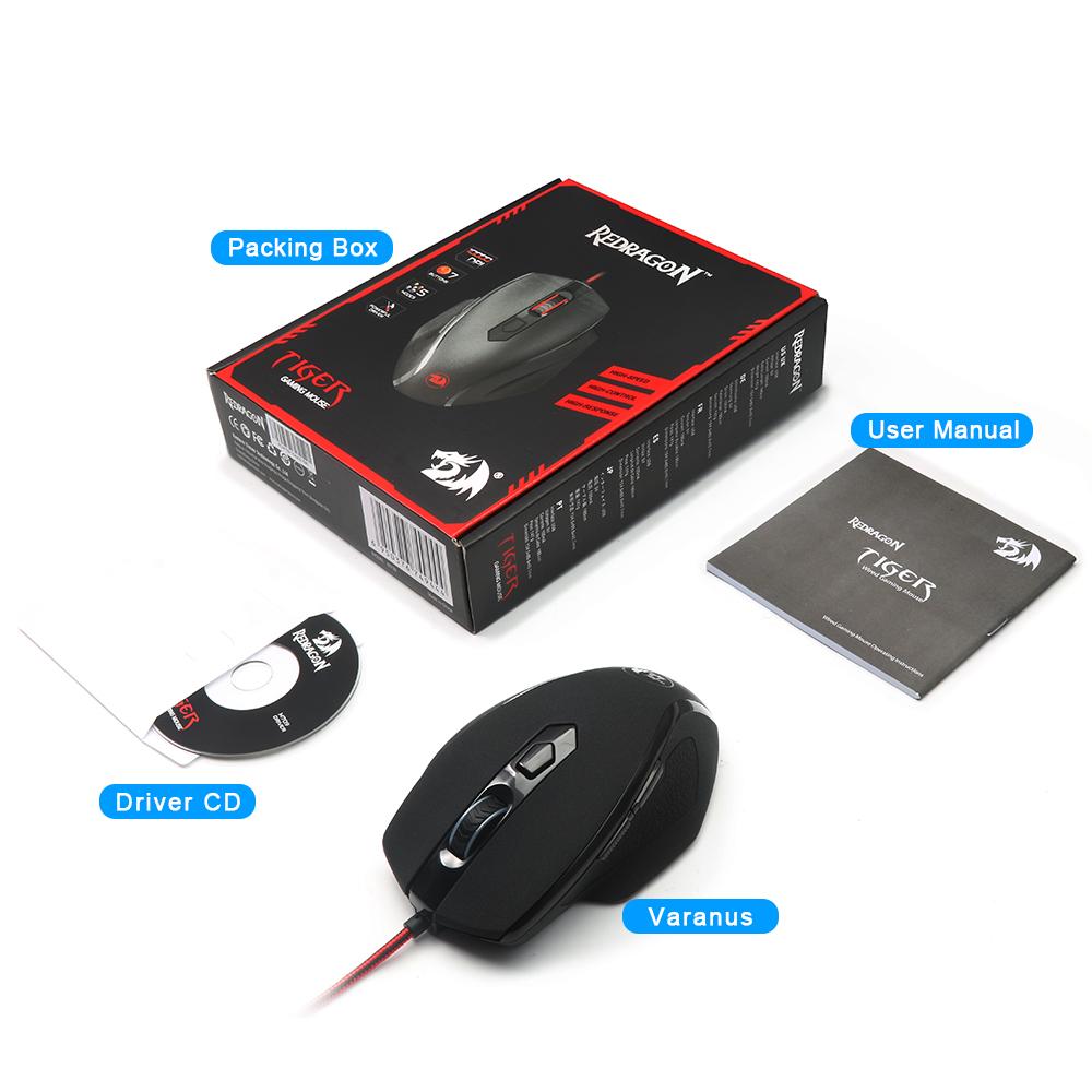 Ergonomic 10000 DPI USB Gaming Mouse