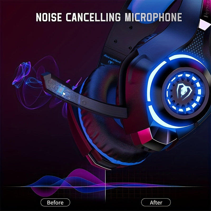 Illuminated RGB Wired Gaming Earphones