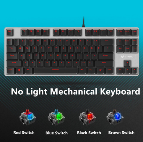 Mechanical Gaming Keyboard - USB Powered