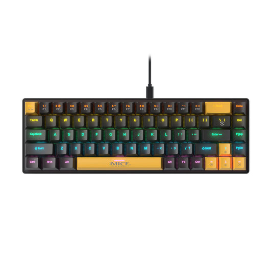Mechanical Keyboard TYPE-C USB Wired - Green, Red, Tea, Black Axis