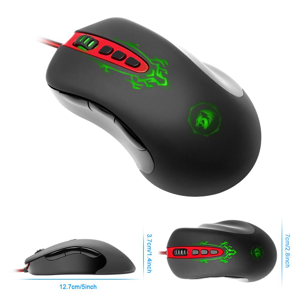 3200 DPI Gaming Mouse with Programmable Buttons