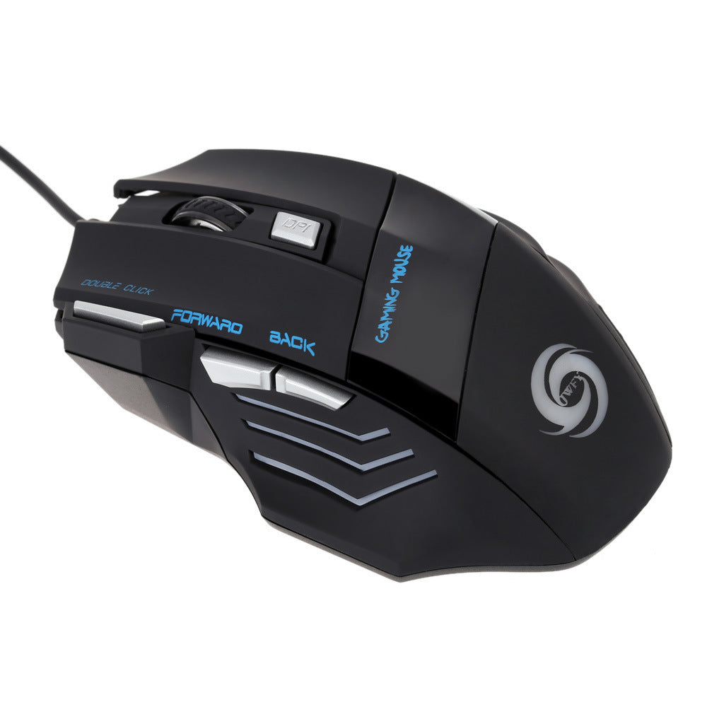 Colorful 7D Wired Mouse with Fire Key Gaming Mouse