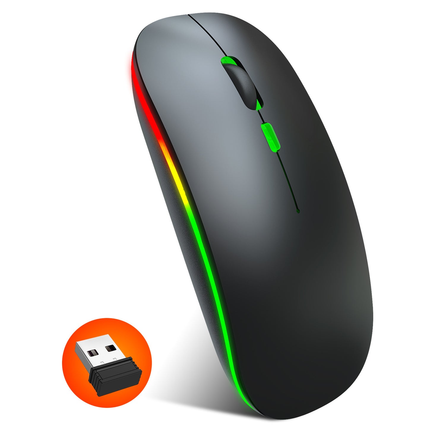 2.4G Colorful Luminous Wireless Silent Mouse