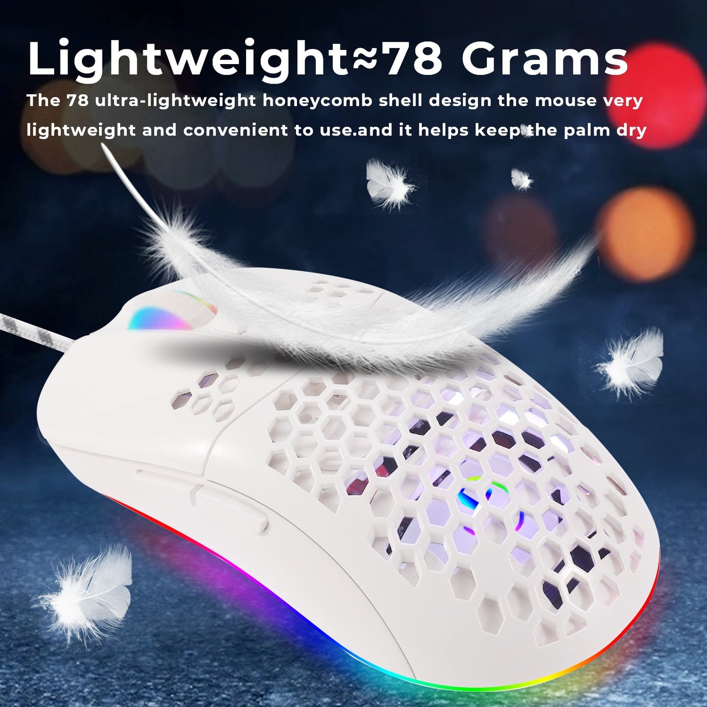 USB-C Luminous RGB Gaming Mouse