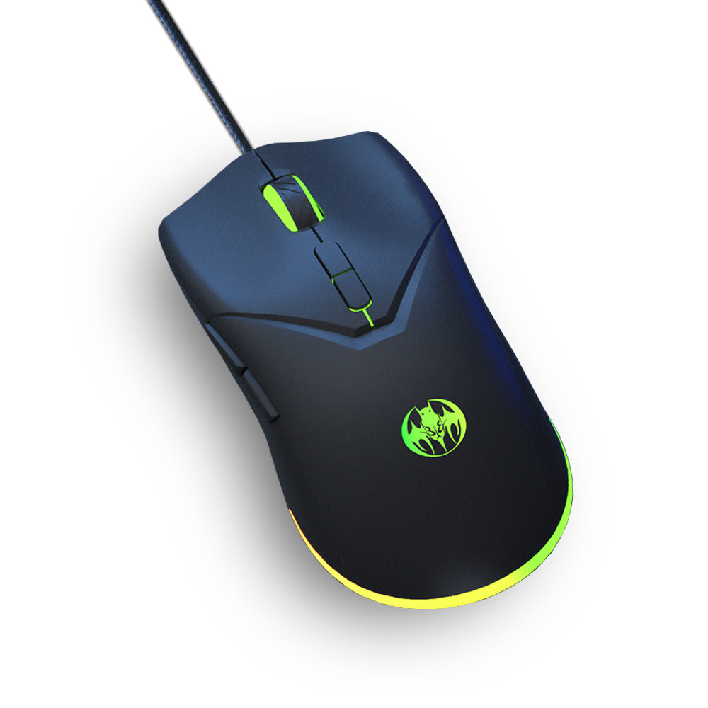 7D Wired Gaming Mouse - 6-Speed 7200DPI