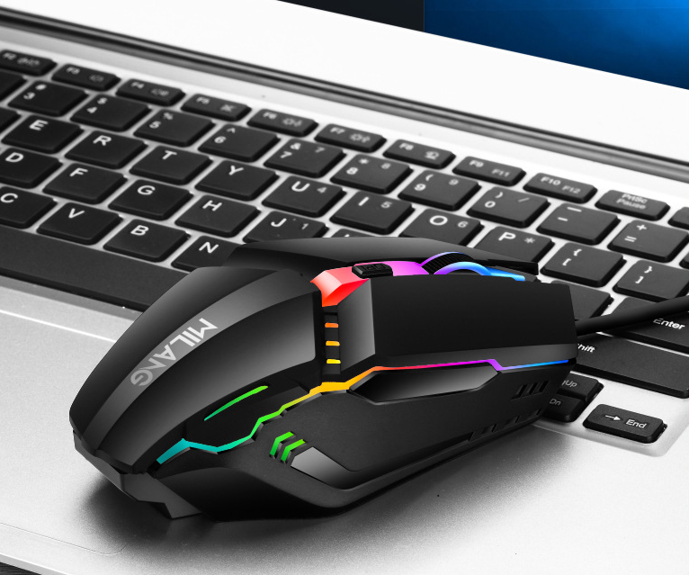Wired USB Illuminated Gaming Mouse