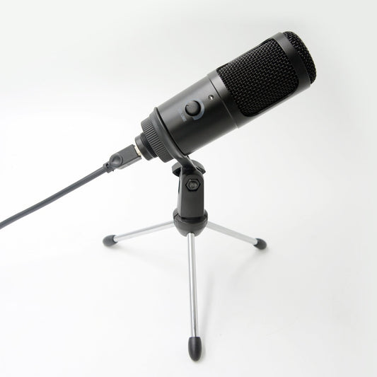 Streaming USB Microphone - Metal Condenser Microphone