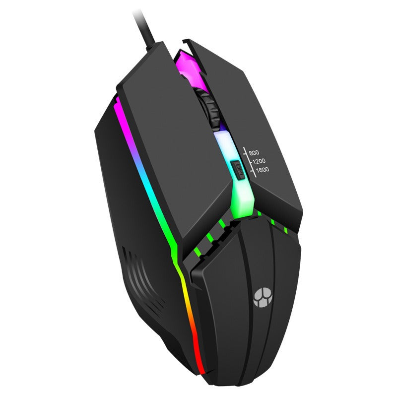 Neutral Wired Mouse - Colorful & Luminous