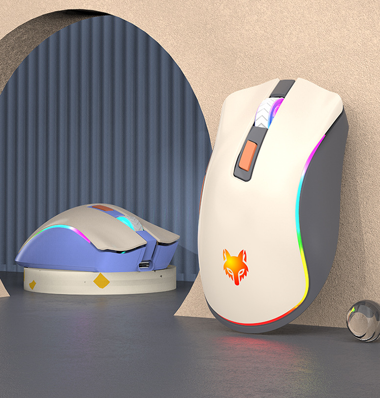Wireless Bluetooth Dual-Mode Rechargeable Gaming Mouse