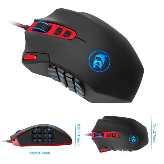 19 Button 16400 DPI USB Gaming Mouse