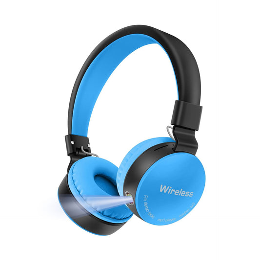 Bluetooth Headset with Flashlight and FM Radio