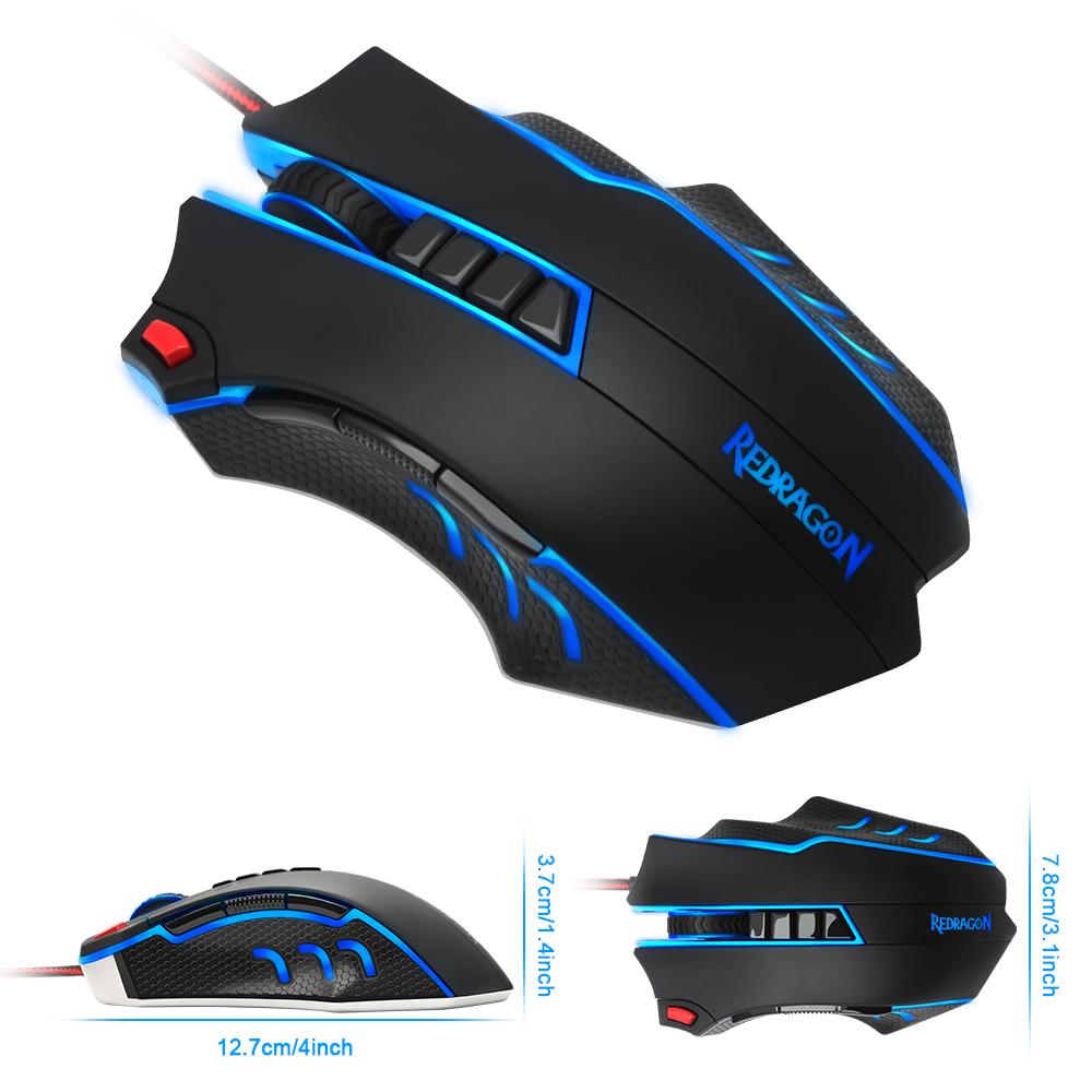 High-Precision 24000 DPI Gaming Mouse with Programmable Buttons