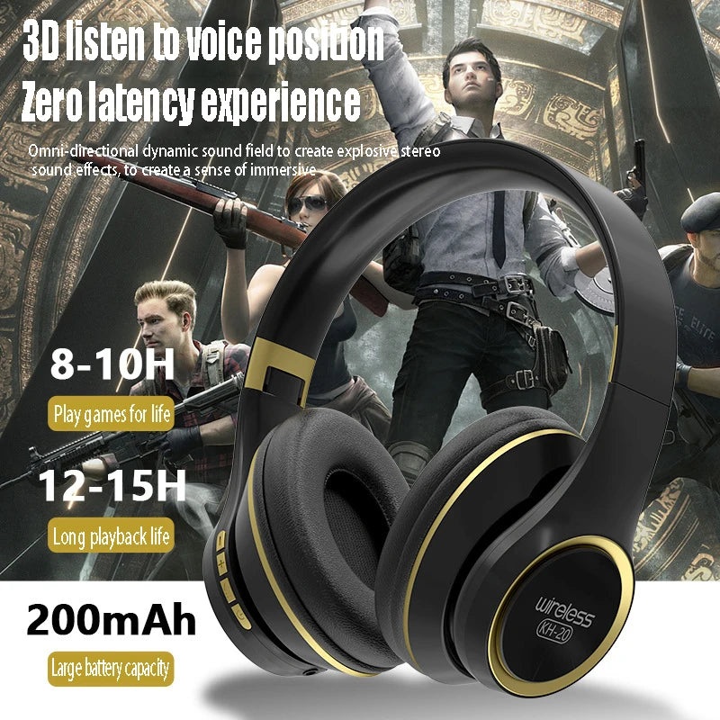 Bluetooth Headset for Business & Gaming