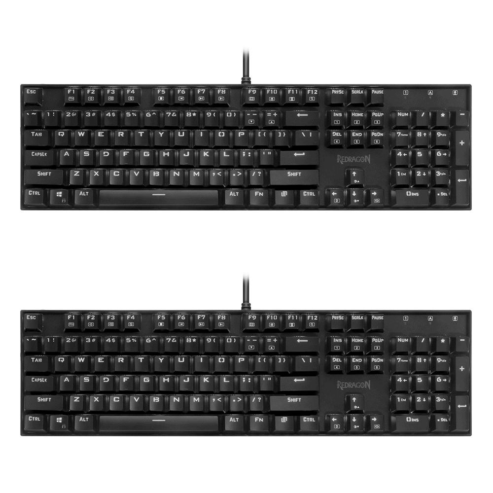 Ergonomic Mechanical Gaming Keyboard - USB