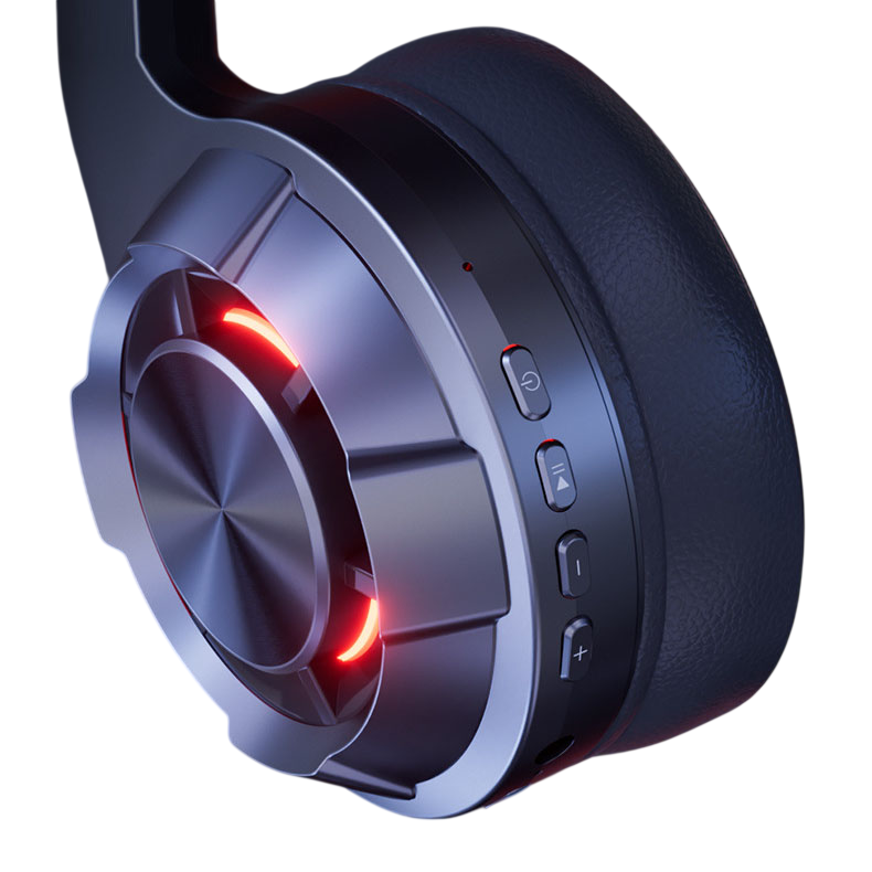 LED Illuminated Wireless Bluetooth Headset