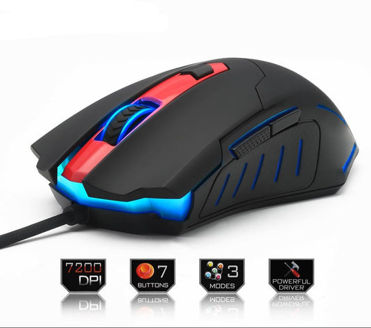High-Performance 7200DPI Gaming Mouse