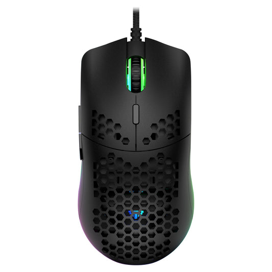 Wired Gaming Mouse with RGB Lighting and Macro Programming - 6 Keys