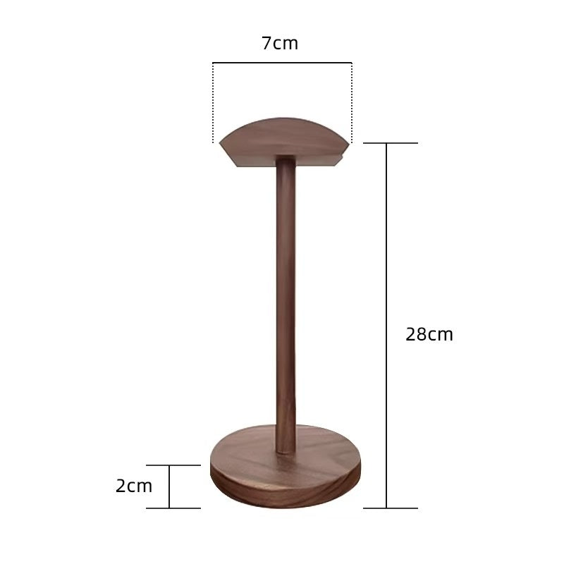 Wooden Gaming Headset Storage Stand