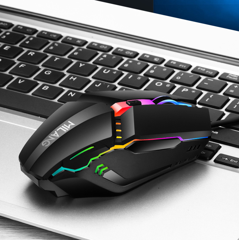 Wired USB Illuminated Gaming Mouse
