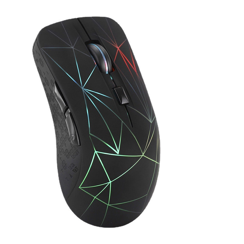 Dual Mode Wireless Mouse - Silent & Colorful
