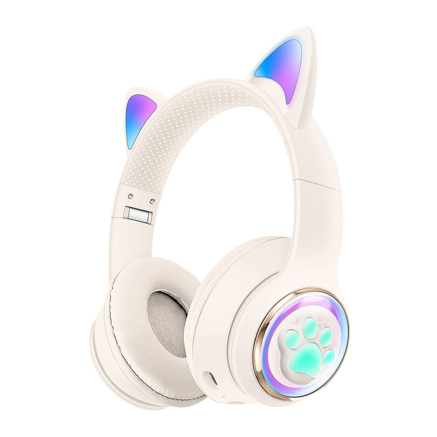 Luminous Head Mounted Bluetooth Cat Ear Earphones