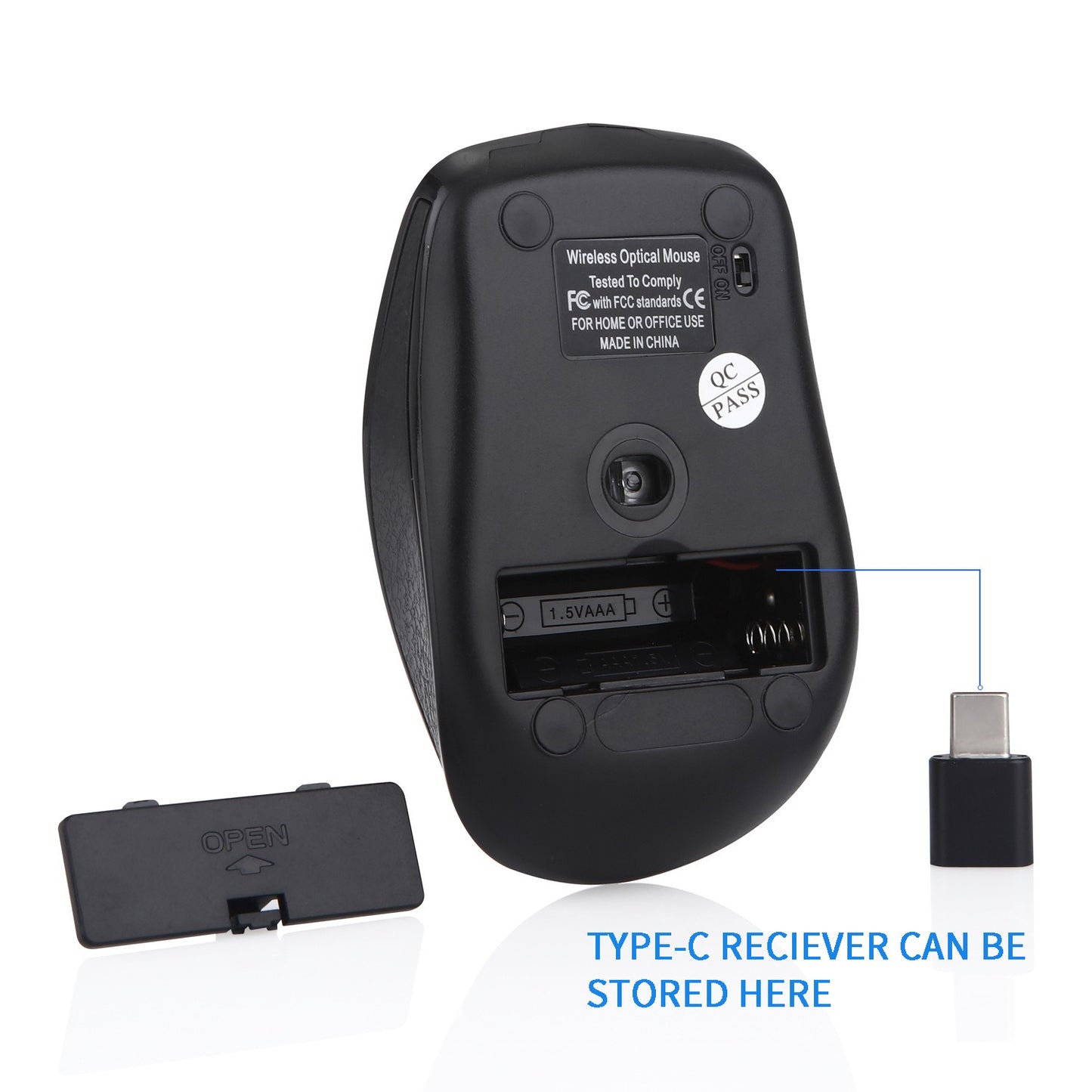 USB-C Wireless Silent Mouse