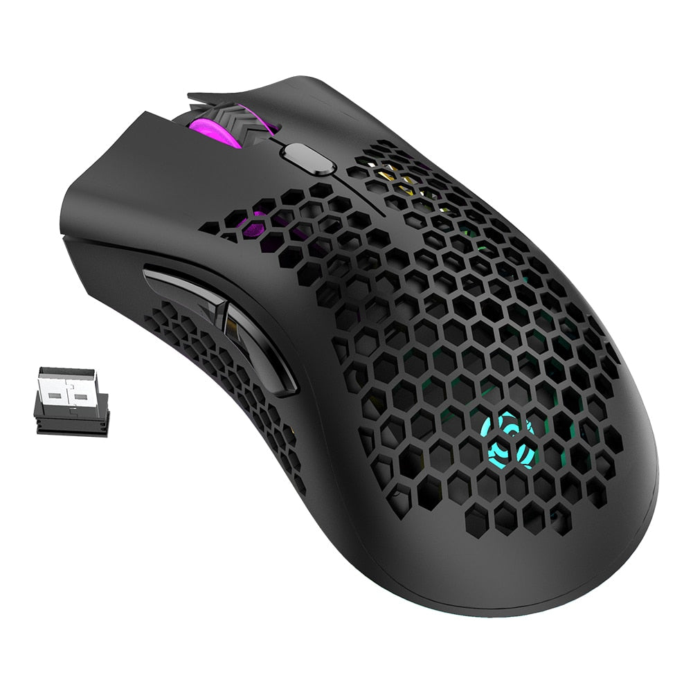 2.4GHz Wireless Gaming Mouse with RGB Lighting