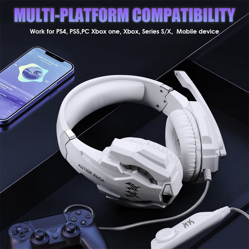 Head Mounted Gaming Earphones