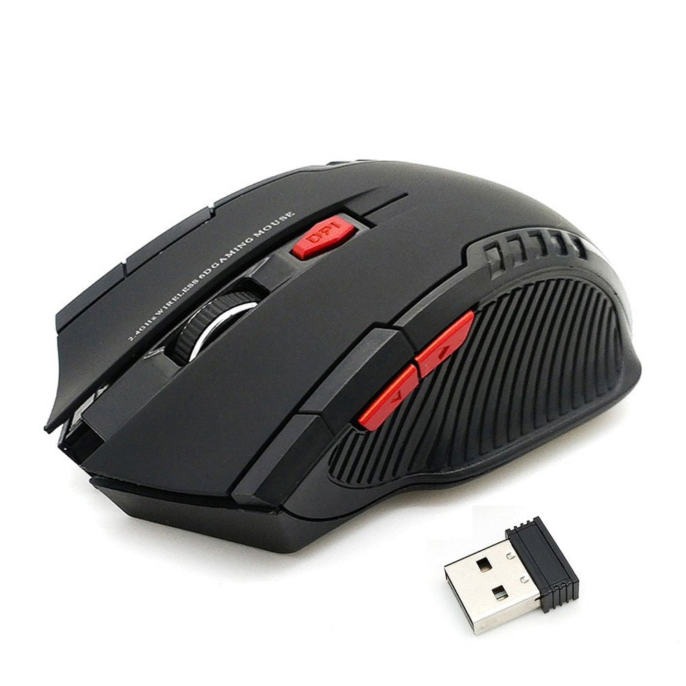 2.4GHz Wireless Mouse with USB Receiver - 2000DPI