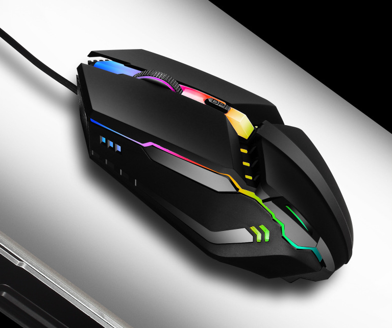 Wired USB Illuminated Gaming Mouse