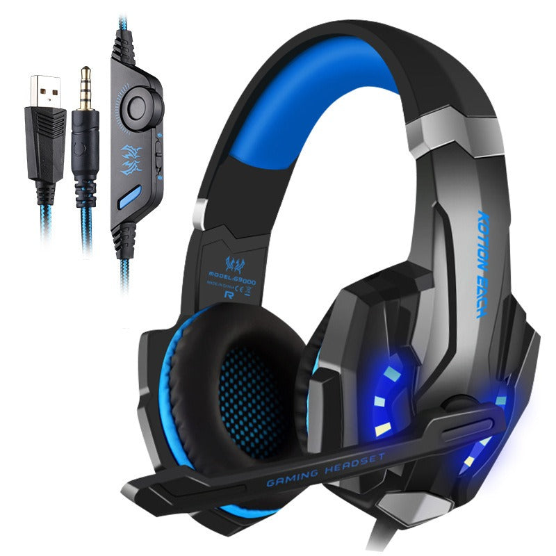 Wired Head Mounted Gaming Earphones