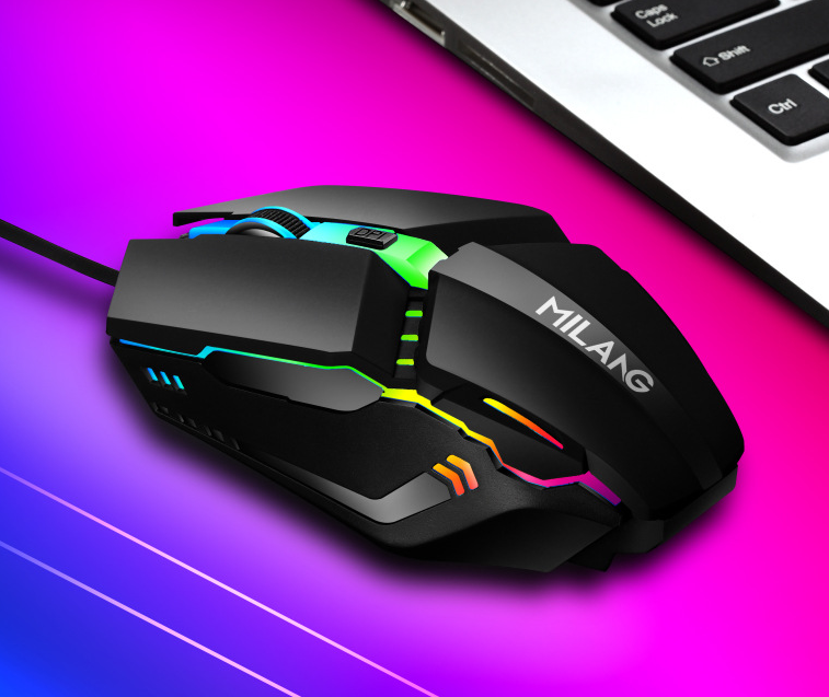 Wired USB Illuminated Gaming Mouse