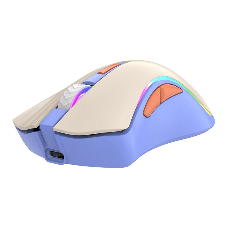 Wireless Bluetooth Dual-Mode Rechargeable Gaming Mouse