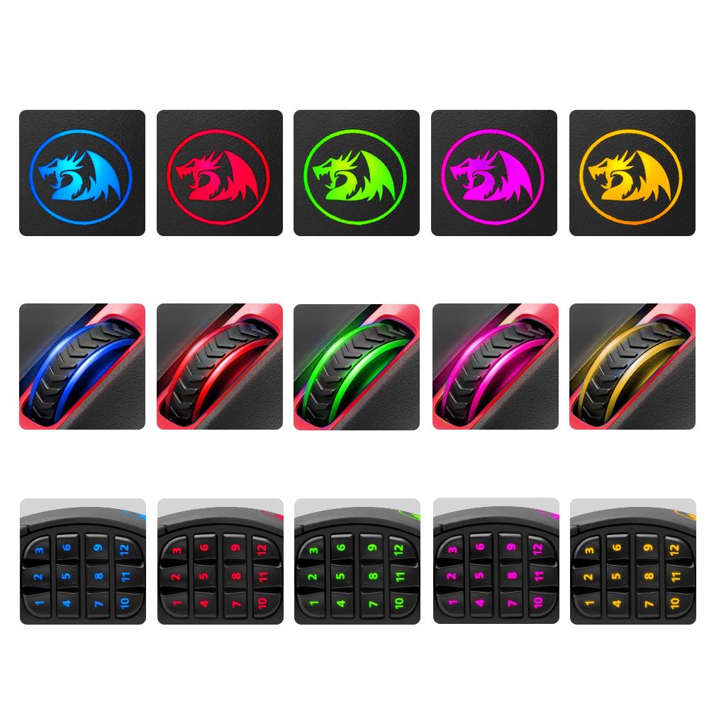 19 Button 16400 DPI USB Gaming Mouse